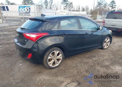 2013 Hyundai Elantra Gt из США, поврежденный, VIN KMHD35LE8DU061796
